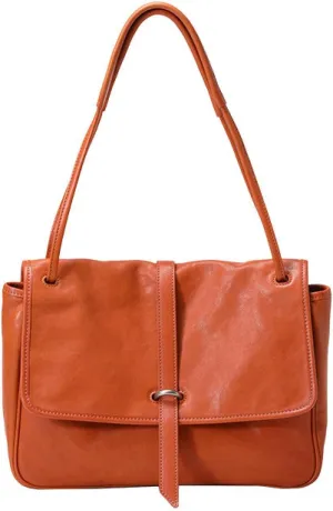 Vegetable-Tanned Cowhide Crossbody Tote Commuter Large Capacity Leather Postman Women's Bag