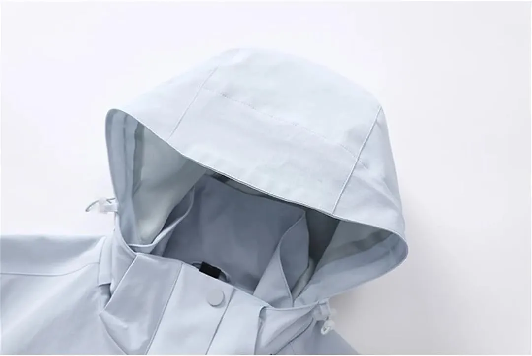 Vsadsau Korean Hooded Jacket Men‘S Bomber Jacket Streetwear Loose Cargo Jacket Men Casual Jacket