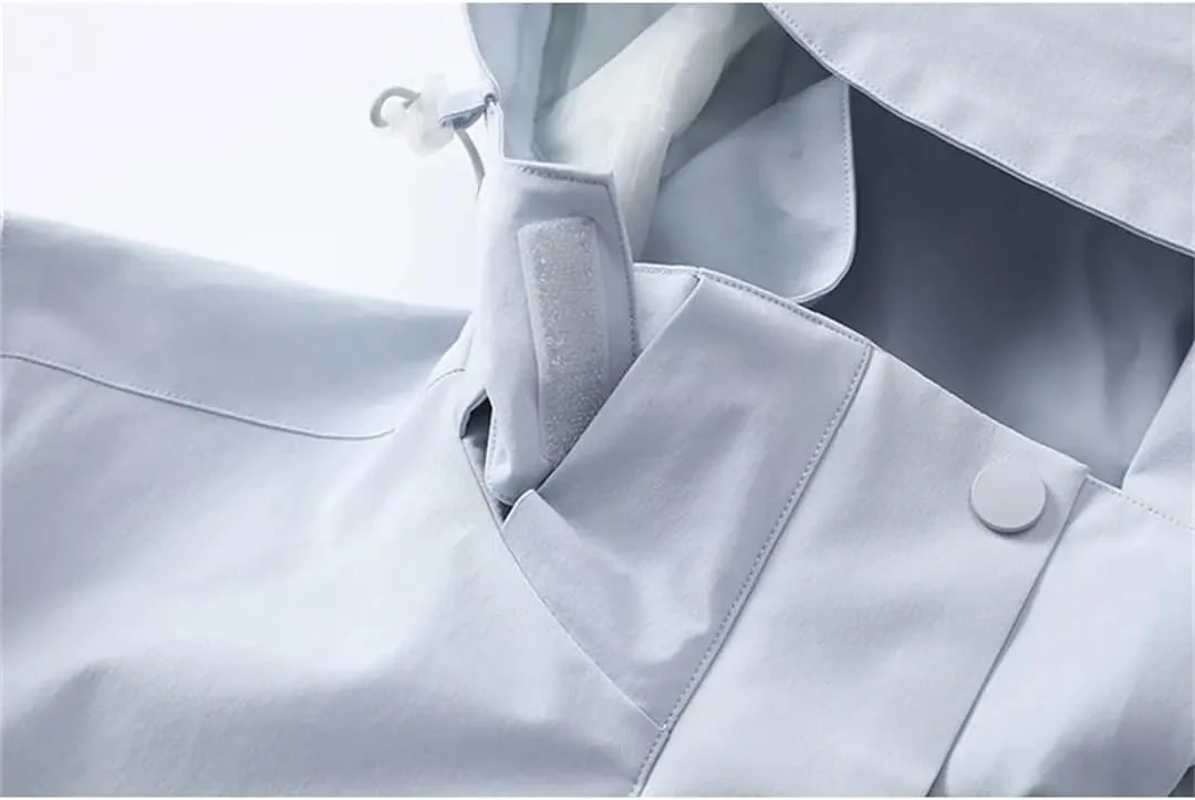 Vsadsau Korean Hooded Jacket Men‘S Bomber Jacket Streetwear Loose Cargo Jacket Men Casual Jacket