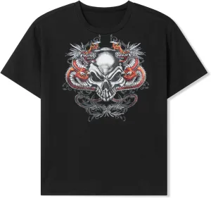 Women Fairy Grunge Y2k Shirts Short Sleeve Gothic Graphic Top Vintage Print Crop Tee Aesthetic Oversized Clothes