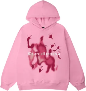 Women Graphic Hoodies Y2K Oversized Cute Cotton Hoodie Pullover for Teen Girls Preppy Hooded Sweatshirt Fall Outfits
