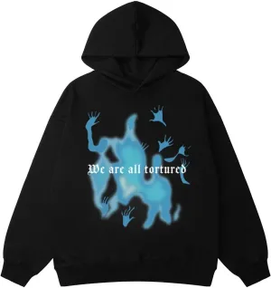 Women Graphic Hoodies Y2K Oversized Cute Cotton Hoodie Pullover for Teen Girls Preppy Hooded Sweatshirt Fall Outfits