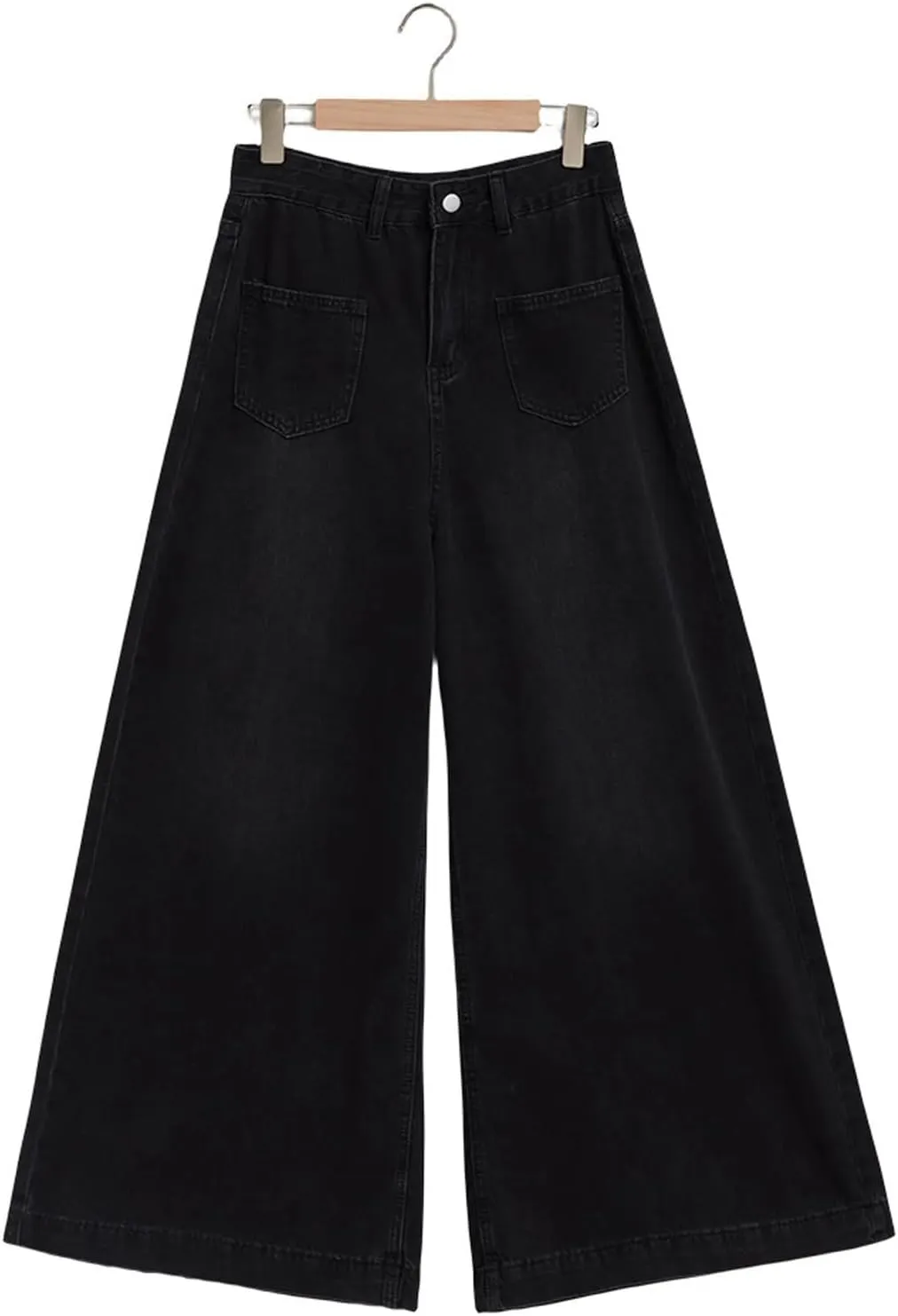 Women Jeans High Waisted Trendy Stretch Boyfriend Baggy Jeans Straight Wide Leg Casual Denim Pants Teen Girls Trousers