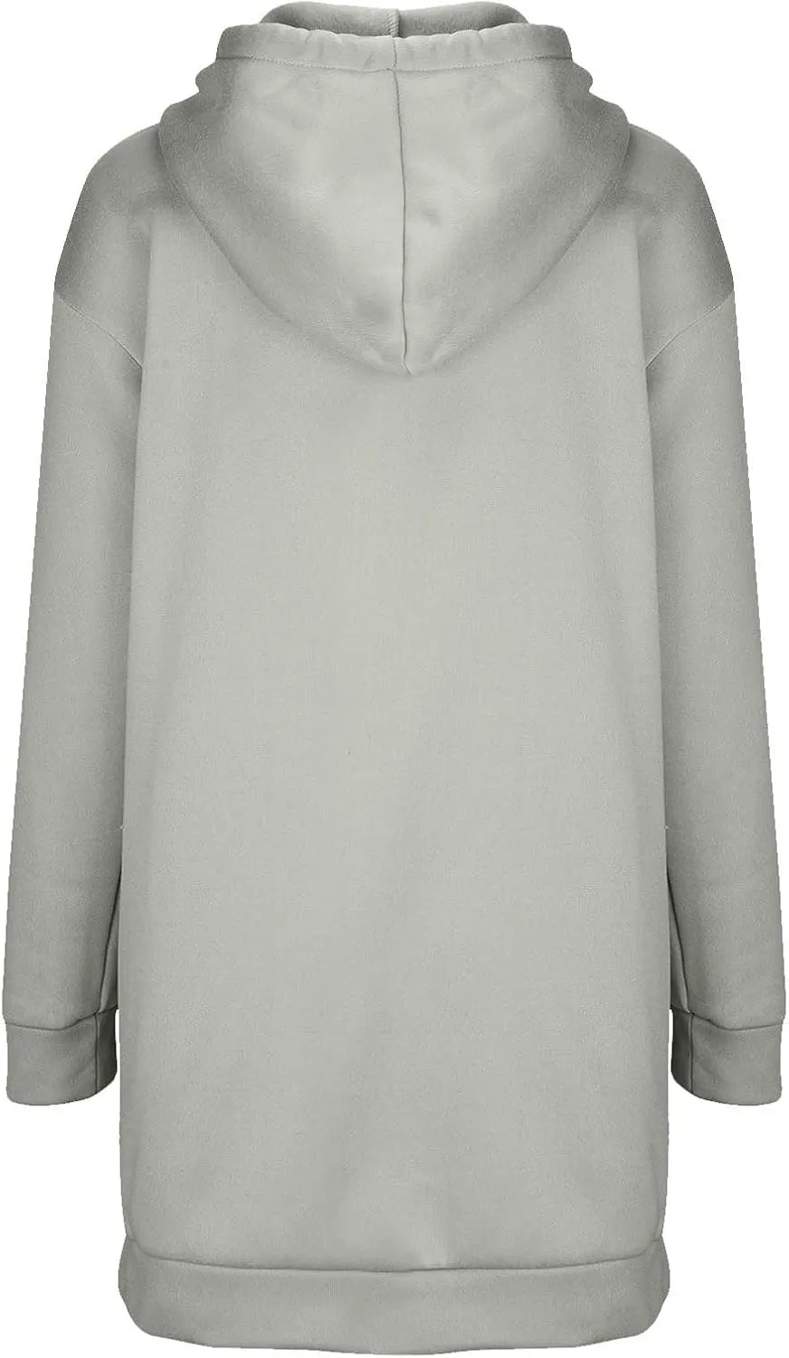 Women Oversized Tunic Hoodie Drawstring Winter Plus Size Sweatshirt Fall Casual Loungewear Pullover Tops with Pockets