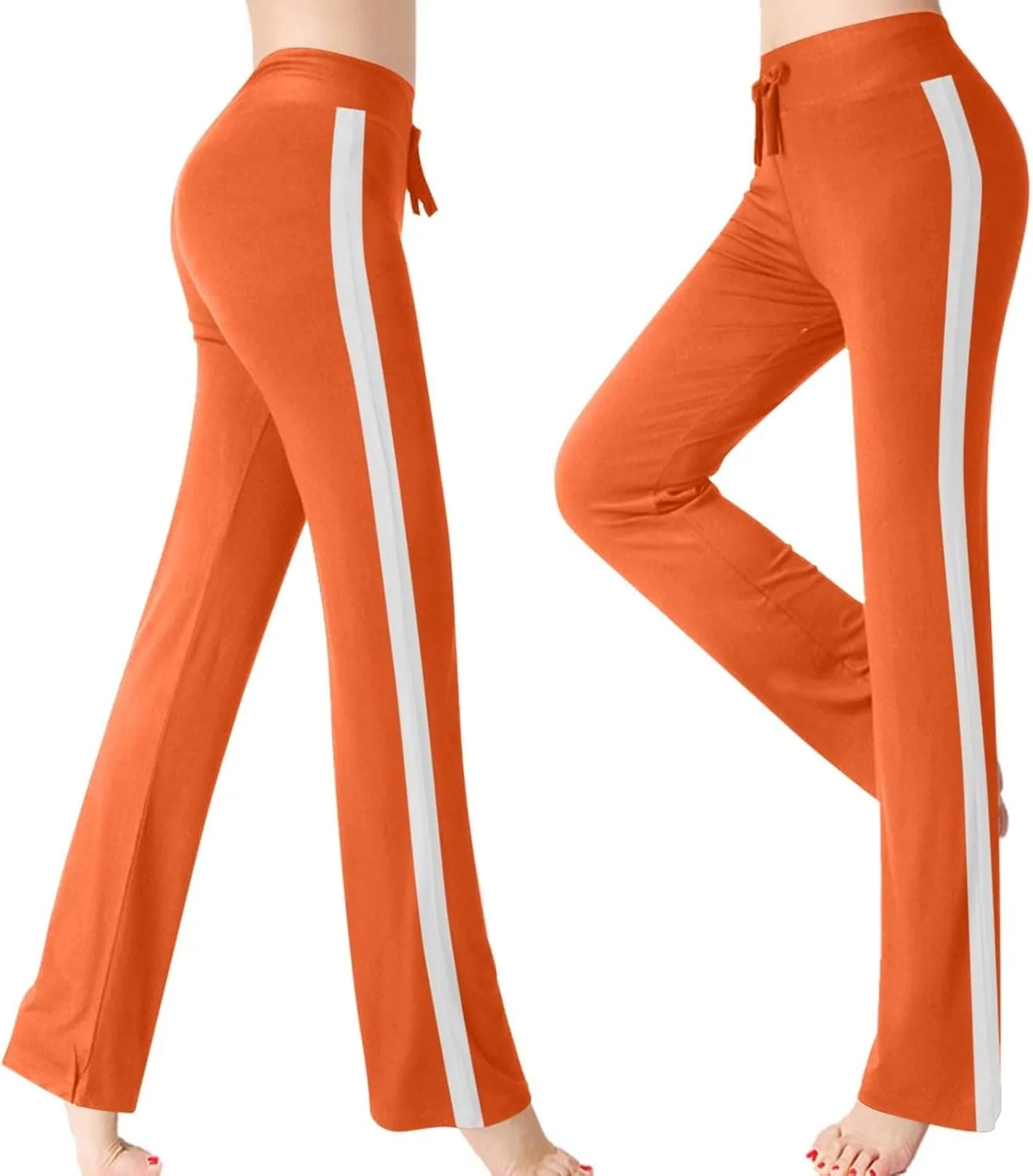 Women's High Waist Bootcut Yoga Pants Sports Running Yoga Athletic Pants Fashion Soft Yoga Pants with Pockets for