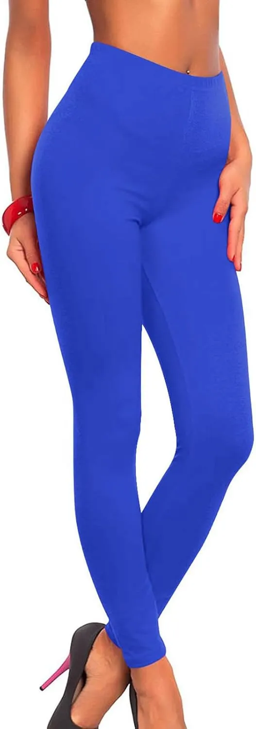 Womens High Waist Tummy Control Leggings Compression Casual Athletic Yoga Workout Pants Trousers