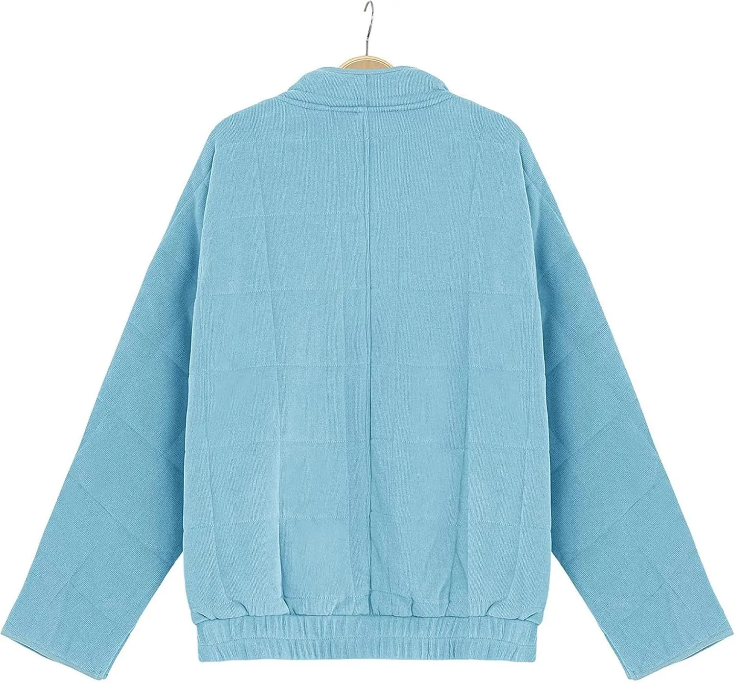Womens Hooded Quilted Puffer Jacket Jacket Pocket Cotton Loose Jacket Winter Puffer Jacket Puffer Jacket Women