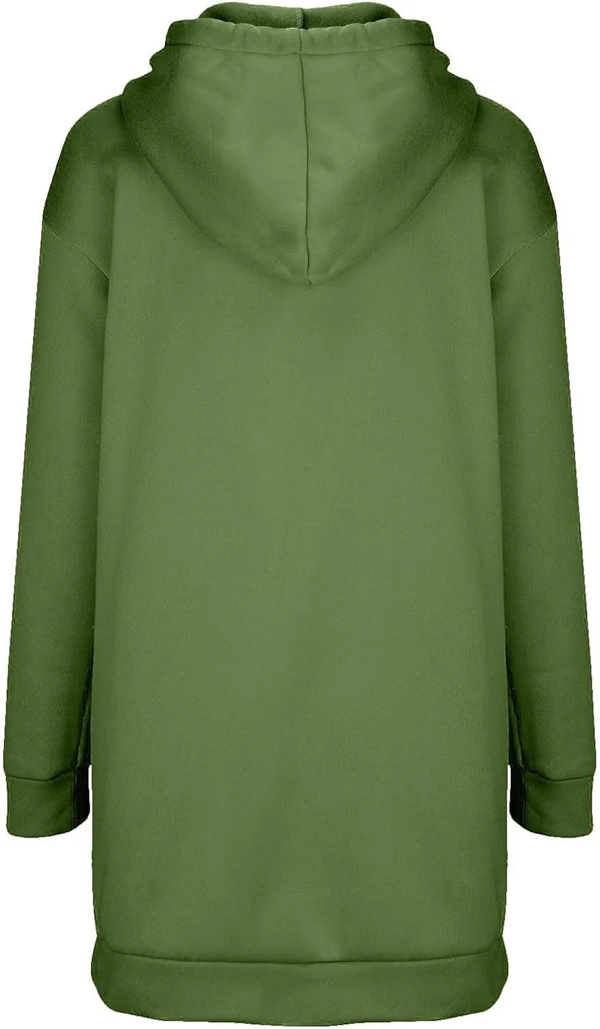Women's Long-Sleeve Hooded Mini Sweatshirt Dress Oversized Sweatshirts with Pocket Hoodies Pullover Fall Outfits 2024