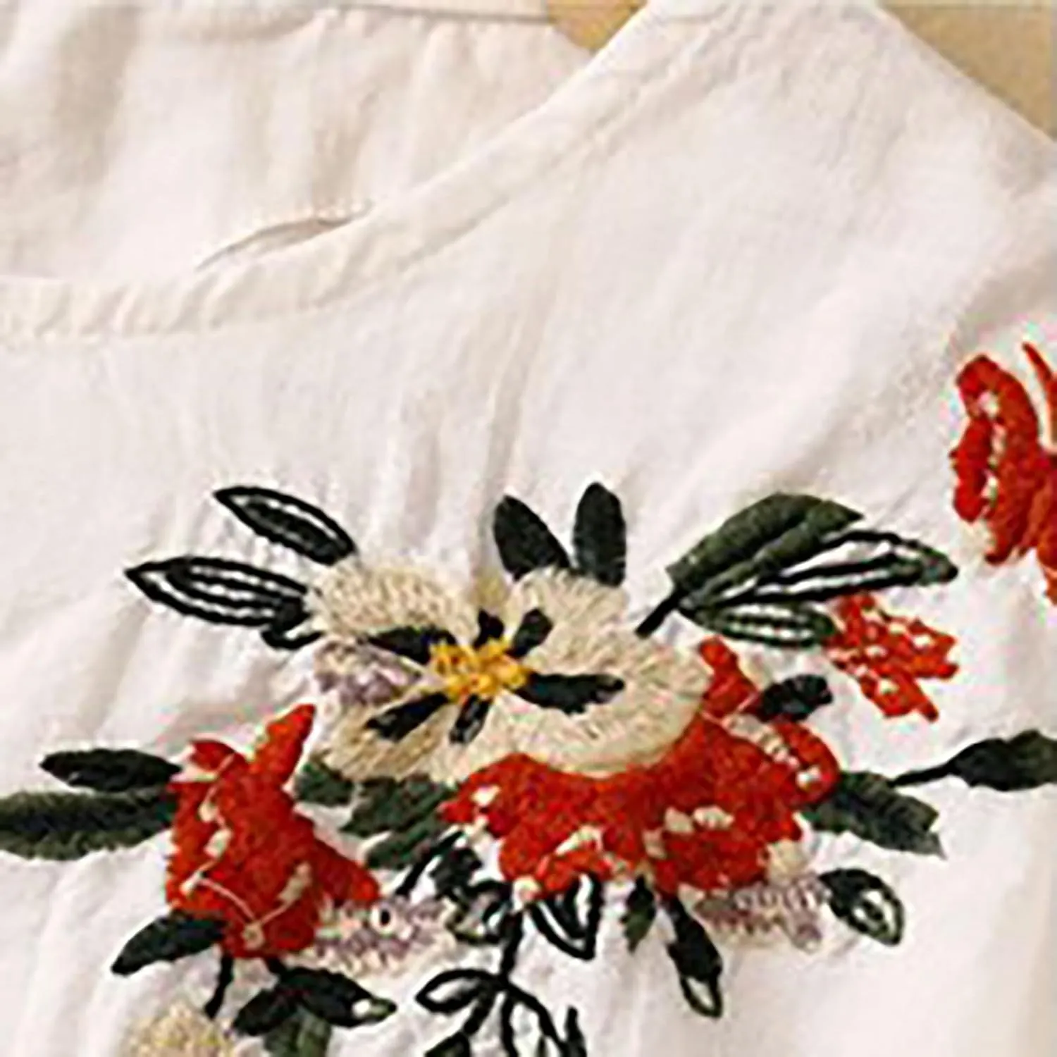 Women's Summer Tops Casual Cotton Linen T Shirts Short Sleeve Crew Neck Shirt Oversized Floral Graphic Tees