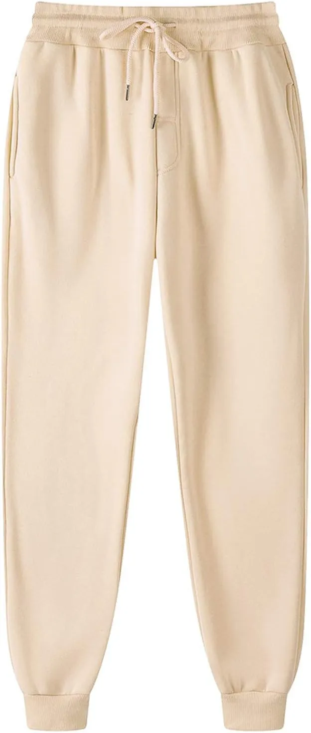 Women's Sweatpants Petite Length Pockets Pants Casual Workout Athletic Joggers Drawstring Waist Sweat Pants