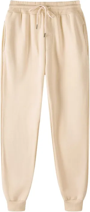 Women's Sweatpants Petite Length Pockets Pants Casual Workout Athletic Joggers Drawstring Waist Sweat Pants