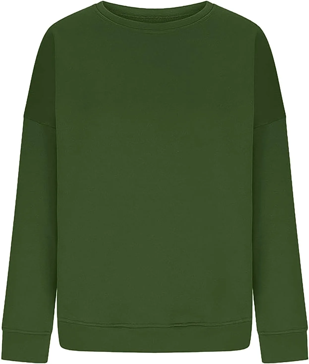 Womens Sweatshirt Oversized Crewneck Long Sleeve Casual Loose Chunky Warm 2024 Fall Pullover Sweaters Trendy Outfits