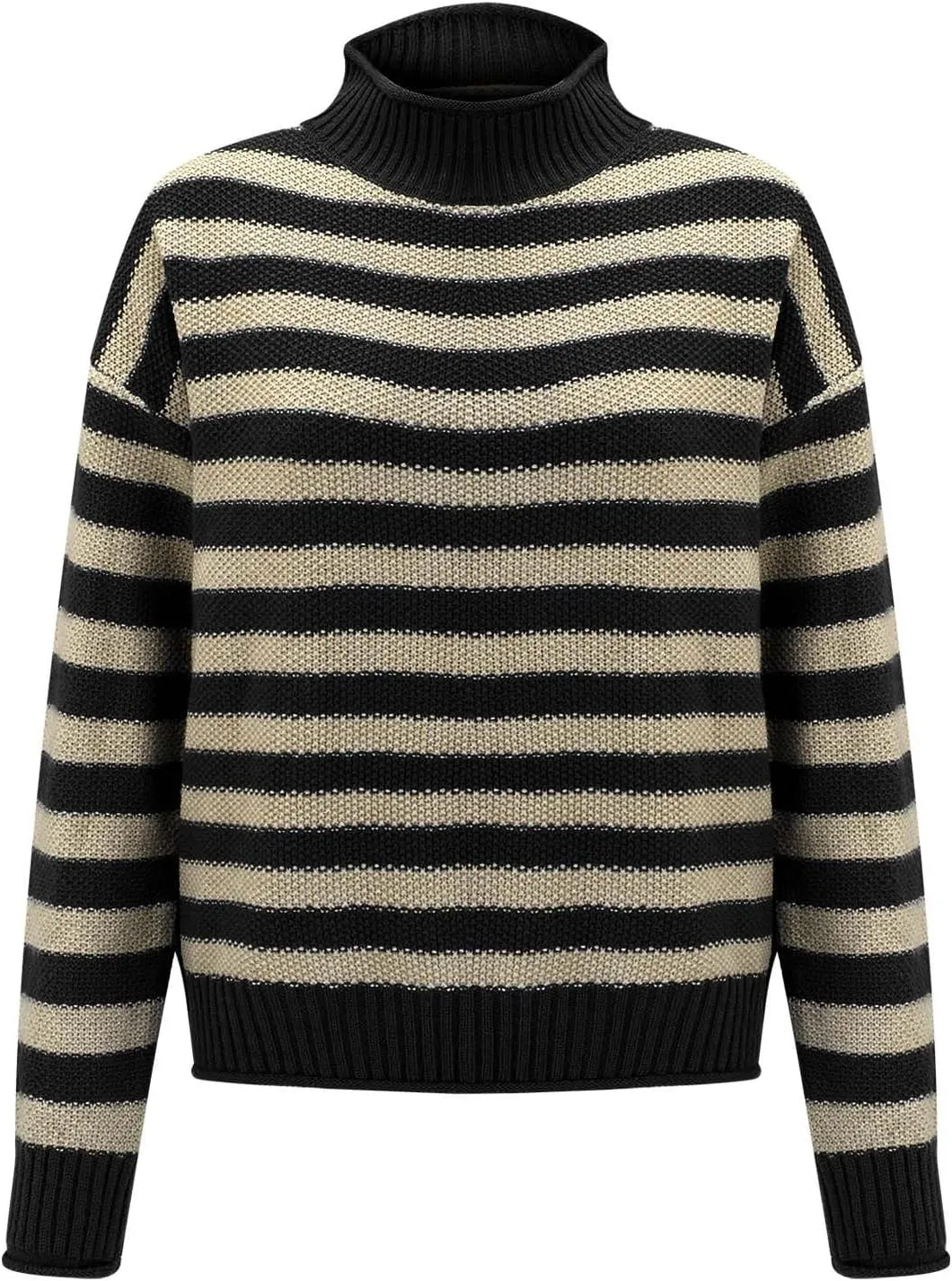 Womens Turtleneck Sweater Cozy Sweaters for Women Oversized Sweater Chucky Sweater