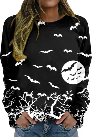 Womens Y2k Sweatshirt Vintage Print Oversized Hoodie Sweatshirt Grunge Graphic Zip Front Jacket Coat Plus Size Y2k