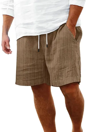 Workout Shorts for Men Fashionable Casual Shorts Solid and Men's Pants Plaid Shorts Men Cargo Stretch Shorts Cargo