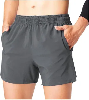 Xiaojmake Mens Running Shorts Quick Dry Athletic Gym Shorts with Zipper Pockets Water Resistant Workout Training Shorts