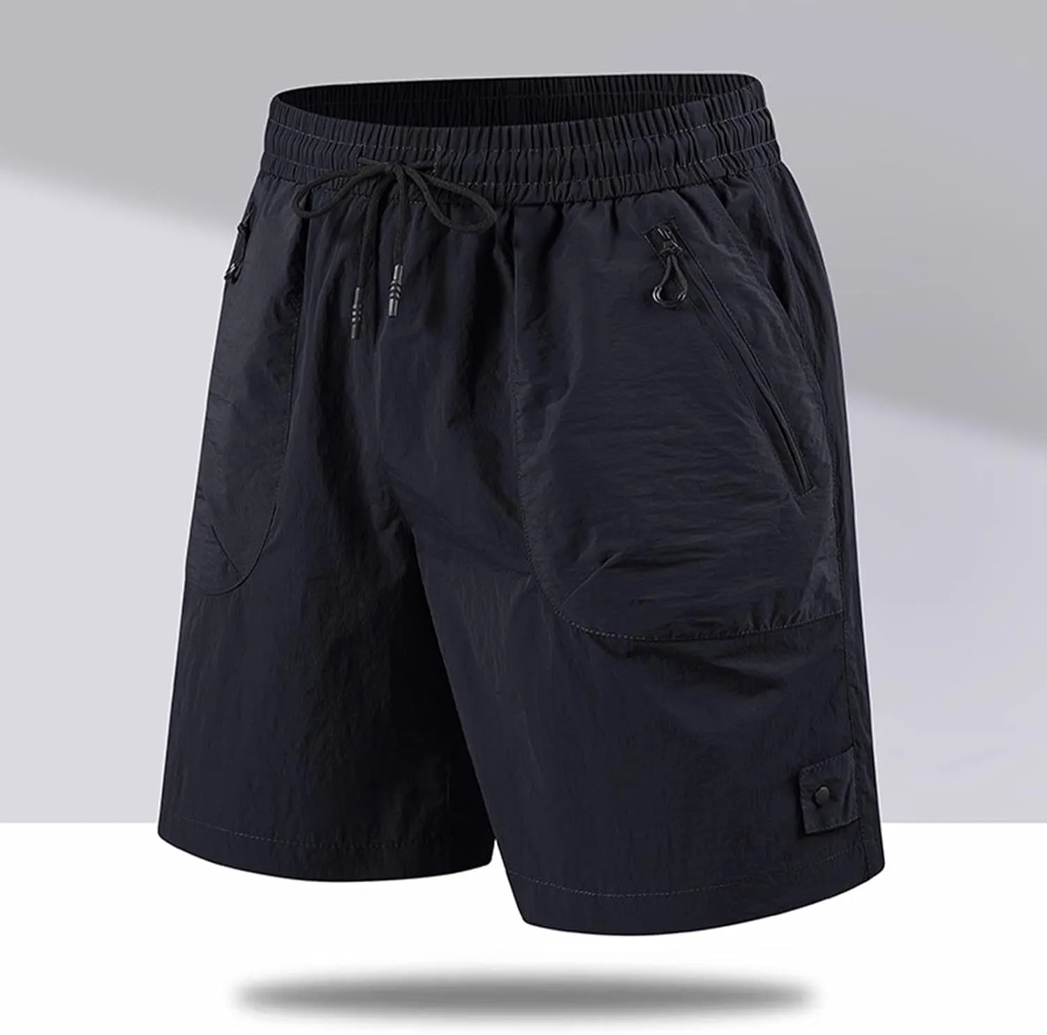 Xiaojmake Men's Waterproof Workout Shorts Quick Dry Athletic Running Short Lightweight Sports Gym Basketball Hiking Shorts